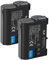 Lot de 2 batteries SK Nikon EN-EL15 2040 mAh EN-EL15c EN-EL15b EN-EL15a pour Nikon // Z6 II Z7 II // Z5 Z6 Z7 D600 D610 D750 D800 D810 D850 D7200 D7500. 1 V1