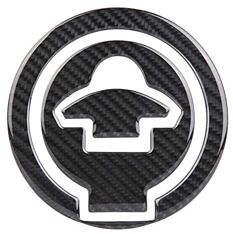 KIMISS Carbon Auto Tankdeckel Aufkleber Schutzfolie Dekoration Paste Aufkleber für YZF-R125, YZF-R15, YZF-R25, YZF-R3, MT-03, MT-25, M-slaz150