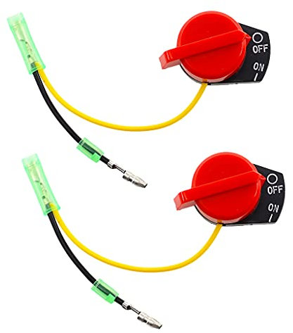 HURI 2 interrupteurs marche/arrêt pour plaque vibrante Scheppach HP800S, HP1100S, HP1300S / Matrix PC 1300