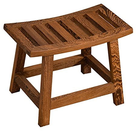 YQKDGQY Sgabelli da Doccia Panca da Bagno Sgabello, Panca Doccia in Legno Impermeabile Spa bagnati di rasatura a rasatura Sgabello Sgabello da Giardino da Giardino Esterno per Esterno