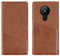 Feyten Kompatibel mit Nokia 5.3 Hülle, Handyhülle für Nokia 5.3, PU Leder Klappbar Flip Case Stoßfest Klapphülle Magnet Kartenfach Tasche Schutzhülle Schutz Lederhülle für Nokia 5.3 (Braun)