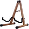 HilerPunk Gitarrenständer,A-Frame faltbar, einfache Montage und tragbar,für klassischegitarre Akustikgitarre solide Halterung,langlebig (Zebra Wood)
