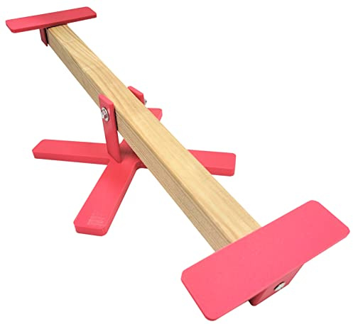 RITE FARM PRODUCTS 22 INCH Long Chicken Teeter Totter Pink Poultry Seesaw Perch