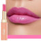 Oulac Moisturising Lipstick Pink - Moisture Shine Hydrating Lipstick & Tinted Lip Balm for Dry Lips, Medium Coverage Lip Colour | Juicy Look, Glossy Finish, Vegan, Cruelty-Free, She Pop (06)