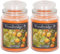 Woodbridge Große Duftkerze im Glas mit Deckel | 2er Duftkerzen Set Orange Grove | Duftkerze Orange | Kerzen lange Brenndauer | Raumduft für Zuhause | Kerze 2 Docht