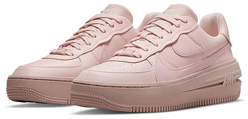 Nike Sneakers da Donna Air Force 1 PLT.AF.orm, Atmosfera Rosa Oxford Phantom, 44.5 EU