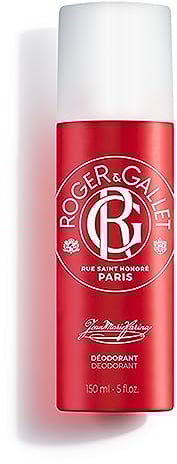 Roger&Gallet – Deospray Jean Marie Farina 150 ml – Erfrischend – natürlich – 97% Inhaltsstoffe natürlichen Ursprungs