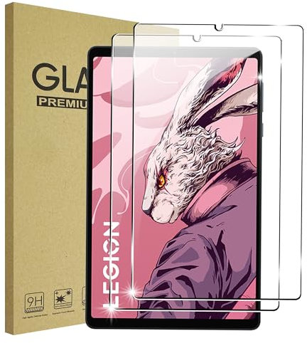 FDHYFGDY 2 Stück Schutzfolie für Lenovo Legion Tab (2025/2023) / Lenovo Legion Tab 3rd Gen Panzerglas, kratzfest, blasenfrei, Härtegrad 9H, HD Displayschutzfolie