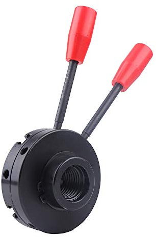 Fabricante de máquinas eléctricas Platos de 4 garras - Diámetro: 100 mm - M33 x 3,5 - Plato autocentrante - 4 croquetas - Para torneado de banco - Para torno