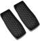 Baoblaze 2-Teiliges Set Ellipsentrainer-Fußpedale, rutschfeste PP-Fitnessgeräte-Zubehör, 36x15cm, für Zuhause und Fitnessstudio, Schwarz