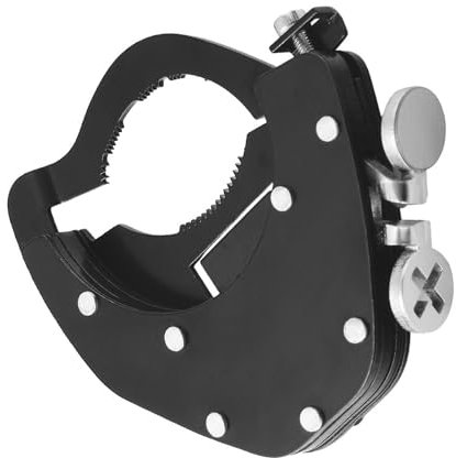 GIONAR Motorcycle Throttle Lock, Cruise Control Throttle Aid, Stainless Steel, Black, 2.76 x 2.95 inches
