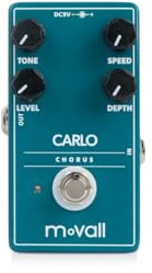 Movall MP-112 Carlo Chorus Gitarrenpedal – Üppige Chorus-Effekte, kompakt, True Bypass