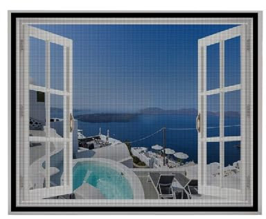 Fiberglas Fliegengitter Balkontür 90X110CM, Schwarz Moskitonetz Tür Verstärkt Insektenschutz Balkontür Ohne Bohren für Haustür Terrassentür