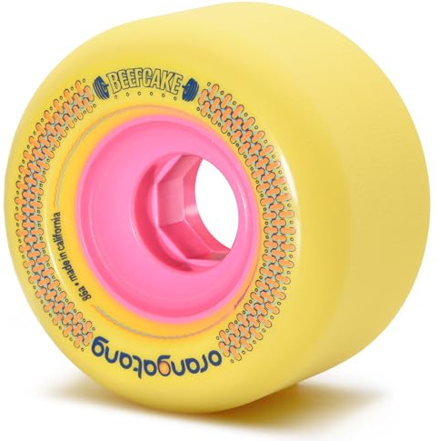 Orangatang Beefcake 73mm Freeride Longboard Skateboard Rollen (4er Set)