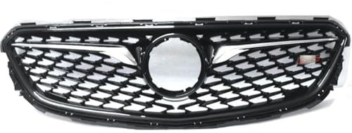 OKIIO Rejilla Central de Parachoques Delantero de Coche Reemplazo para Opel Insignia 2017 2018 2019 2020, Delantera Parachoques Parrilla Delantero Rejillas Frontales Radiador Accesorio,B