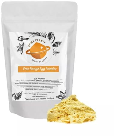 Free Range Egg Powder Premium Quality by Spice Planet Free UK P&P 25g-1.9kg (50g)