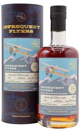 Braeval - 14 year old Infrequent Flyers - Single Cask #127 2010 Whisky 70cl 58.9% ABV