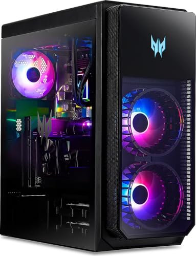 Predator Orion 7000 (PO7-655) Gaming PC - Intel Core i7-14700KF (Bis zu 5,6 GHz), 32 GB DDR5 RAM, 2x1000 GB M.2 PCIe (SSD), NVIDIA GeForce RTX 4080 SUPER (16 GB GDDR6X), Windows 11 Home