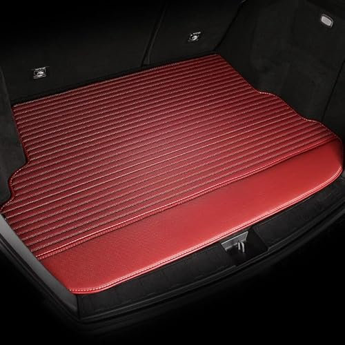 HONEHOY Coche Cuero Alfombrillas Maletero, para BMW X1 2015-2022 F48 Tronco Bandeja Protectora, Maletero Antideslizante Alfombra,D