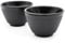 Zen Minded Paire De Tasses à Thé Traditionnelles Japonaises En Fonte 120 Ml Motif Clous - Noir