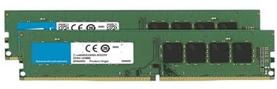 VHGHHVEJ Mémoire RAM DDR4 8 Go, 16 Go, 32 Go, 4 Go, 3200 MHz, 2133 MHz, 2400 MHz, 2666 MHz, 288 Broches(DDR4 16G 3200 X2)