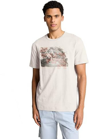 TOM TAILOR Herren T-Shirt mit Fotoprint