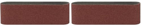 Bosch DIY Accessories Schleifband (für Bandschleifer verschiedene Materialien, 3 Stück, 75 x 533 mm, Körnung 80), 2609256218 (Packung mit 2)