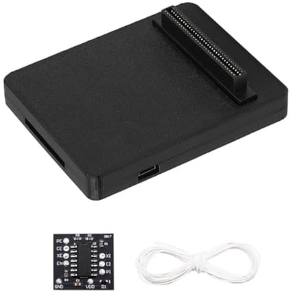 Optical Drive Emulators with 32GB / 64GB / 128GB Memory Card Optical Drive Emulators Printed Case for Retro Game Console Gaming Accessories