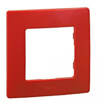 Legrand LEG96702 Plaque Coquelicot 1 poste Niloe