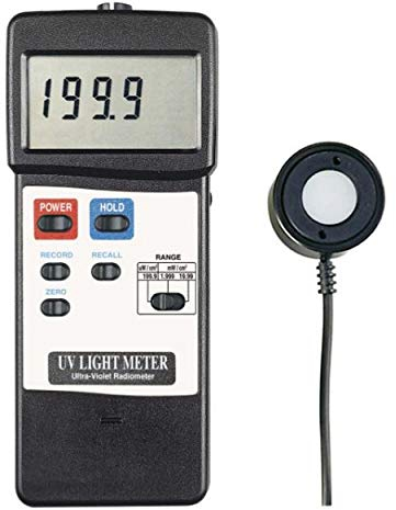 UV-Messgerät Sonnenstrahlung Solarium UVA Sonne Test Strahlung UVB UVC - UV6