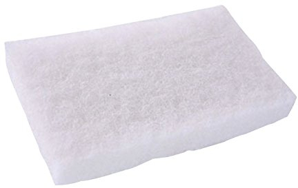 3M™ Scotch-Brite™ 350 Almohadilla blanca gruesa, (95 x 158 mm, Pack de 10) - Unid: 10
