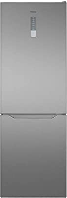 Teka NFL 345 C - Frigorífico Combi No Frost Total, de 188 cm, 2 Puertas y con Control Electrónico, Frigorífico y Congelador, Sistema Antibacterias, Color Acero Inoxidable