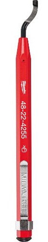 Milwaukee 48224255 - Bolígrafo de escariado fácil de desbarbar, tubo de cobre y PVC 48224255, color rojo
