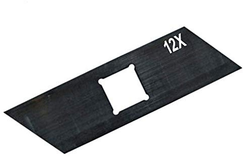 Coltello per scarificatore adatto per scarificatore Gutbrod.