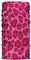 Georges Multifunktionstuch Halstuch in vielen verschiedenen Designs vielseitig einsetzbar | Sturmhaube | Schlauchschal | Stirnband | Piratentuch (Pink Leo)
