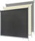 LeMeiZhiJia Außenrollo Senkrechtmarkise Balkonrollo Sichtschutz Rollo Beschattung 140 * 240cm Beige
