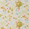 Fryetts Dekostoff Baumwollstoff Forrest Wald grün gelb blau 138cm