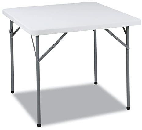 Iceberg IndestrucTable Klassischer Klapptisch, Platin-Granit, 86,4 cm