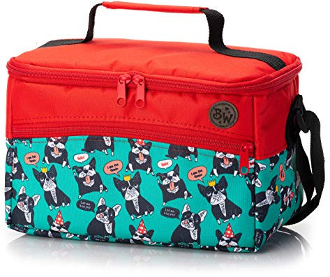 BAMBINIWELT Tasche für Toniebox, Musikbox-Tasche, für Hörwürfel kompatibel mit Toniebox und Tigerbox Touch, verstellbare Innenfächer, Netzfach für Zubehör, Toniebox Tasche (Modell 15)
