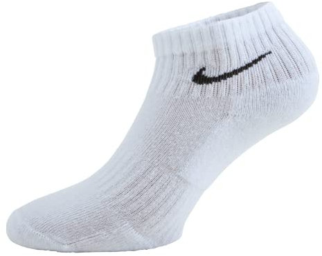 Nike Everyday Cushioned Socks Homme, White/Black, S