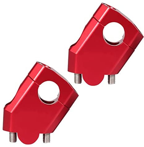 Lenkererhöhung kompatibel für KTM 790 Duke / 890 Duke/R 40mm Alu rot