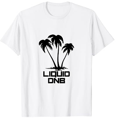 Flüssiges Schlagzeug & Bass DnB Tree Drum N Bass T-Shirt