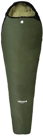 Lafuma - Active 5° – Schlafsack für Erwachsene mit Kompressionsbeutel – Synthetik – wasserabweisend – Komforttemperatur 8 °C – Khaki