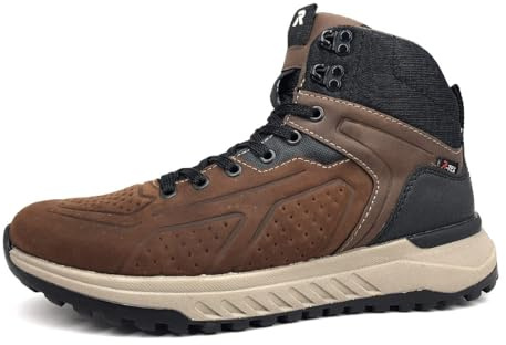 Rieker Bendigo Herrenschuhe Stiefel Schnürer Braun Freizeit, Schuhgröße:42 EU