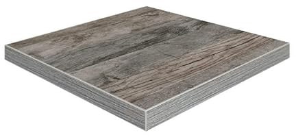 Dekorspanplatte Eiche vintage grau als Tischplatte, Schreibtischplatte, Arbeitsplatte, Laden- und Möbelbau, 100x70 cm, Stärke: 19 mm