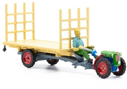 Arwico Collectors Edition 888732-1/87 Rapid Special mit Anhänger und Figur - Spurweite H0