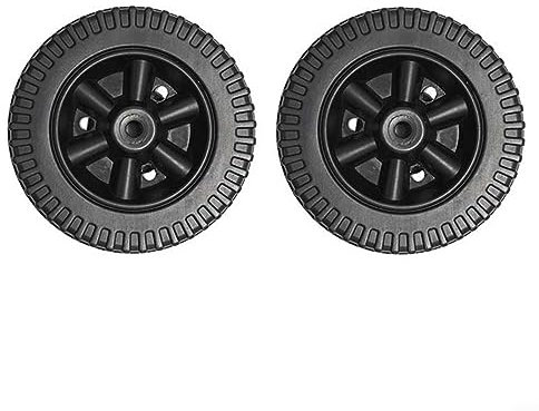 2 pezzi di ricambio per barbecue per Charbroil, ruote da 6 pollici, pezzi di ricambio per barbecue a gas Car*broil