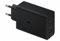 Carica Batterie Samsung 3 Porte Super Fast Charging Trio 65W per Galaxy A52/ A53/ S20/ S21/ S20 FE/ S21 FE/ S22/ S23 Plus/ S23/ S24 Ultra Sostituisce Originale EP-T6530 Nero