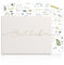 BIROYAL Gästebuch Hochzeit & 241 Hochzeiten Sticker - 104 Seiten Hochzeit Gästebuch Blanko - 24 * 18cm Hardcover Hochzeitsgästebuch mit Goldenem Titel - Hochzeitsalbum für Hochzeiten, Geburtstage
