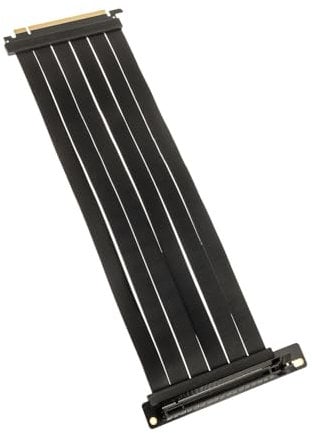 KOLINK PCIe 5.0 x16 Riser-Kabel, 90° gewinkelt, 300mm Länge, Schwarz